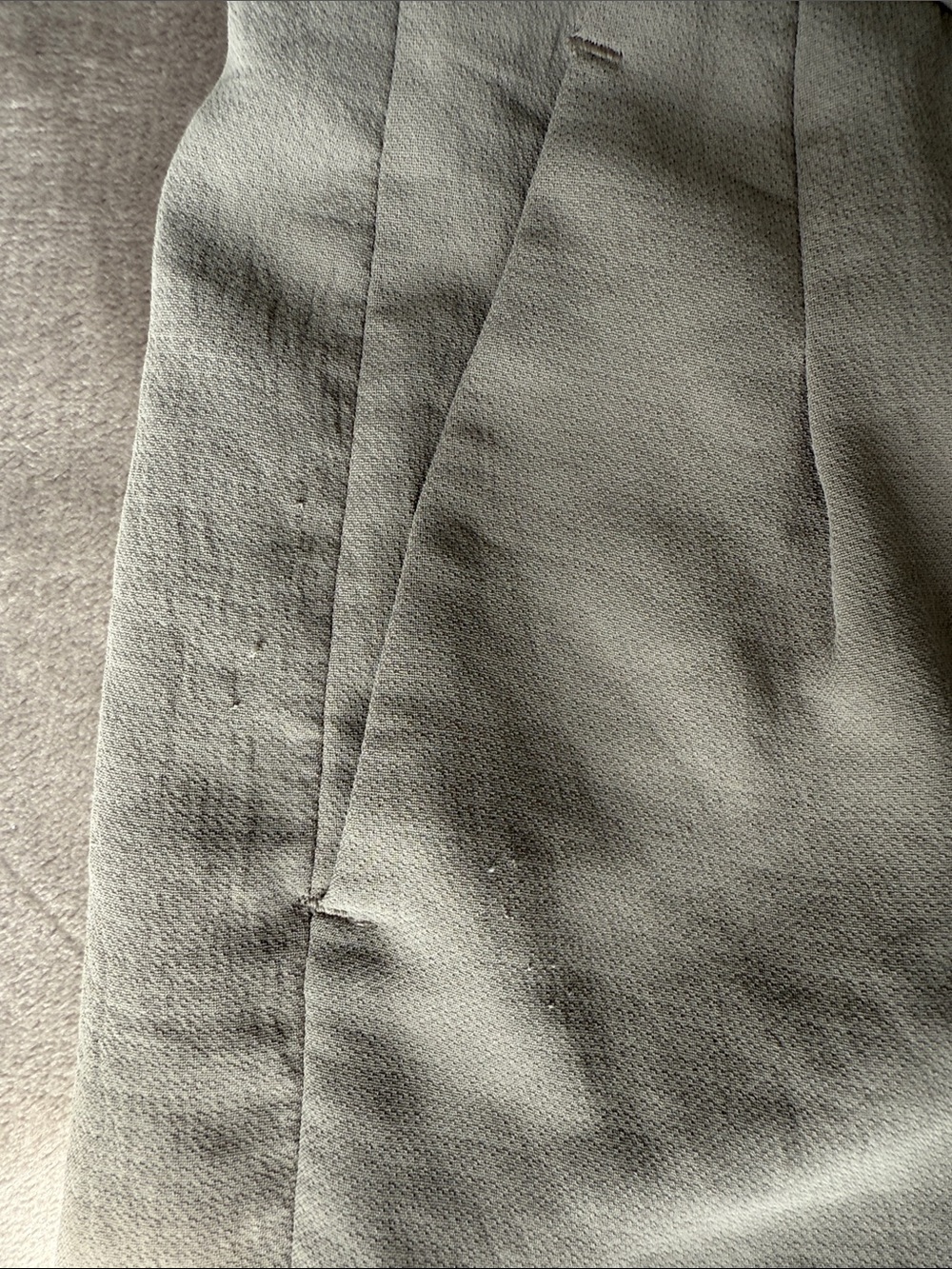 Wilfred Gray High-Rise Wide-Leg Trousers - Picture 6 of 9